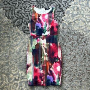 Lulu’s Multi-color Sleeveless Dress Small